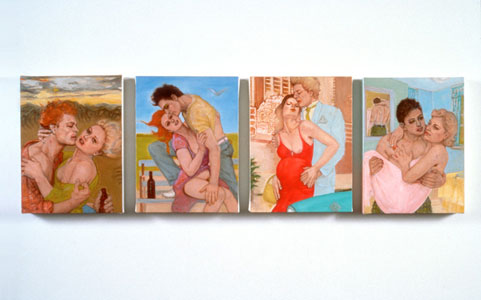 Serial Romance Paintings, the complete set
